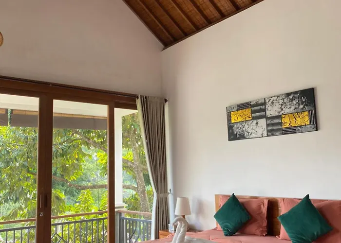 فيلة Vishnu - 2br Jungle Retreat With Shared Pool أوبود